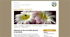 Desktop Screenshot of leavalley.bcss.org.uk