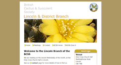 Desktop Screenshot of lincoln.bcss.org.uk
