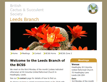 Tablet Screenshot of leeds.bcss.org.uk