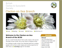 Tablet Screenshot of clacton.bcss.org.uk