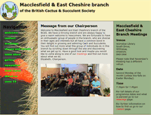 Tablet Screenshot of macclesfield.bcss.org.uk
