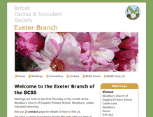 Tablet Screenshot of exeter.bcss.org.uk